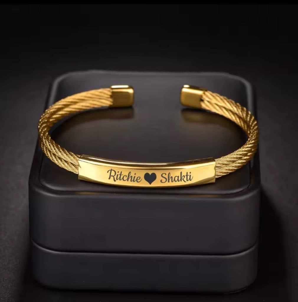 Engraved Bangle