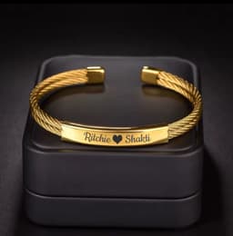 Engraved Bangle
